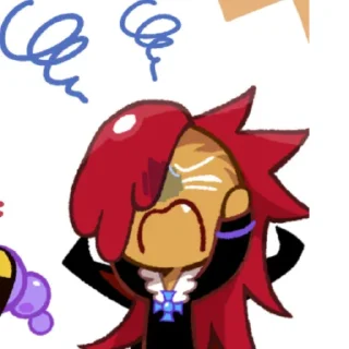 😫 emoji Cookie run Telegram sticker 18 of 57