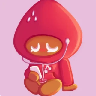 😌 emoji Cookie run Telegram sticker 13 of 57