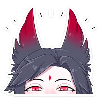 👀 emoji Тёмный Хидэ (@TgSticker) Telegram sticker 8 of 48