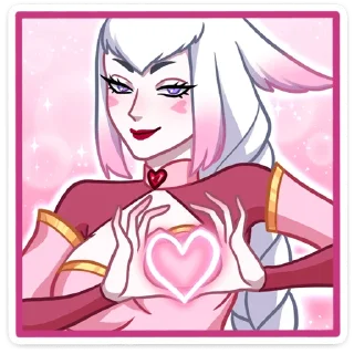 ❤️ emoji Мари и Хидэ (@TgSticker) Telegram sticker 15 of 50