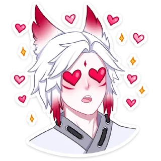 🥰 emoji Хидэ (@TgSticker) Telegram sticker 5 of 48