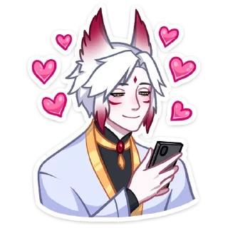 ❤️ emoji Мари и Хидэ (@TgSticker) Telegram sticker 18 of 50