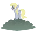 🌩 emoji 101 Ponies by BlackNebulaR Telegram sticker 20 of 101
