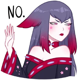 🙄 emoji Тёмная Мэри🖤 Telegram sticker 16 of 30