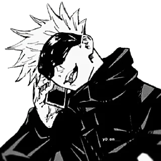 😏 emoji gojo Telegram sticker 19 of 120