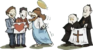 💞 emoji Jesus Memes Telegram sticker 22 of 29