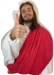 Sticker from Jesus