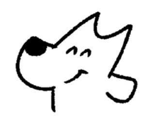 Sticker from ANGRY DOG by TOOBOE (LINE)
