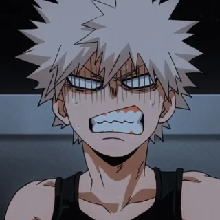 💢 emoji Кацуки Бакуго 💢 Telegram sticker 9 of 30
