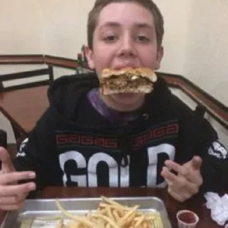🍔 emoji бесстыжие Telegram sticker 22 of 39