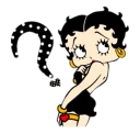 ❔ emoji Секси Бетти Telegram sticker 10 of 51