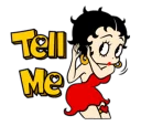 🗣 emoji Секси Бетти Telegram sticker 8 of 51