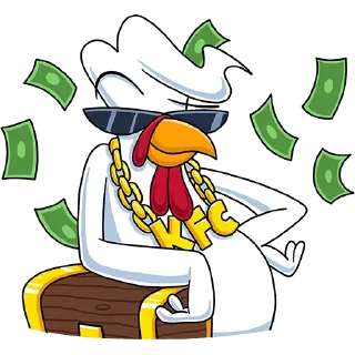 💸 emoji KFC. WK Telegram sticker 16 of 20