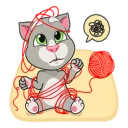 😐 emoji Том Telegram sticker 11 of 30