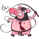 😈 emoji 50 оттенков розового Telegram sticker 5 of 10