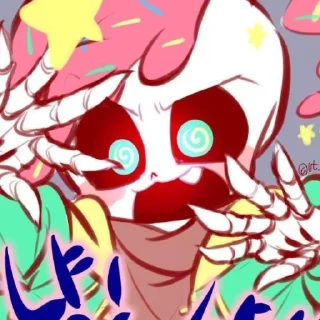 ☺️ emoji Candy sans | @ish_crim Telegram sticker 11 of 22