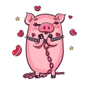 😍 emoji 50 оттенков розового Telegram sticker 10 of 10