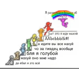 🏳‍🌈 emoji 50 оттенков СВО Telegram sticker 24 of 55