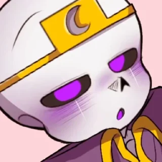 🥺 emoji Nightmare sans | @ish_crim Telegram sticker 19 of 35