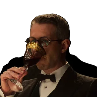 🍷 emoji The Gentlemen Telegram sticker 24 of 59