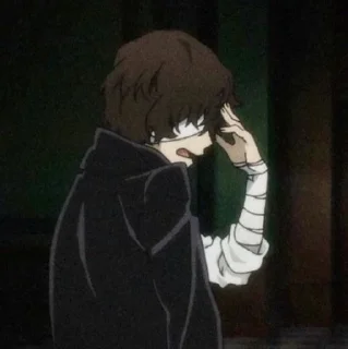 😤 emoji Dazai Telegram sticker 20 of 102