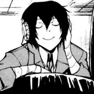 🙂 emoji Dazai Telegram sticker 6 of 102