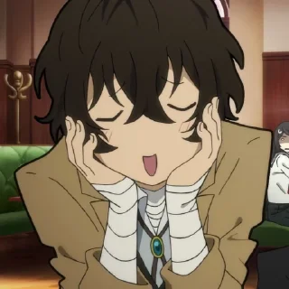 ☺️ emoji Dazai Telegram sticker 5 of 102