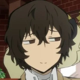 😺 emoji Dazai Telegram sticker 12 of 92