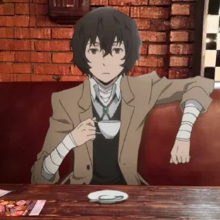 😐 emoji Dazai Telegram sticker 11 of 102