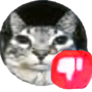 👎 emoji мать тиграм в цирке скормил вашу Telegram sticker 12 of 12