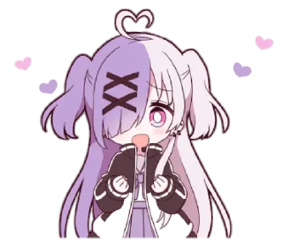 🔮 emoji ໒꒰ྀི⸝⸝. .⸝⸝꒱ྀིა  усаги @svalkablin ! Telegram sticker 24 of 36