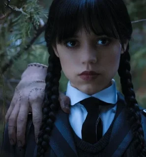 📩 emoji Wednesday addams jenna Telegram sticker 6 of 14