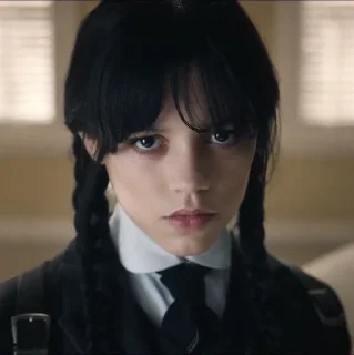 📩 emoji Wednesday addams jenna Telegram sticker 9 of 14