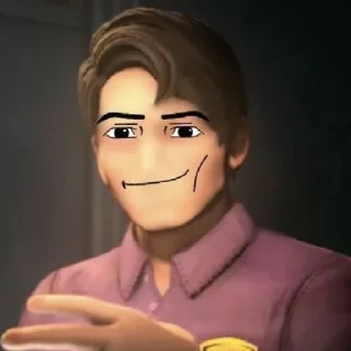 😐 emoji МаЙкЛе АфТон Telegram sticker 6 of 25