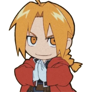 Sticker from Edward Elric by @peach_artworld
