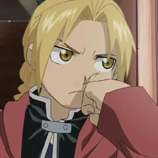 🦾 emoji |•Edward Elric •| Telegram sticker 4 of 60