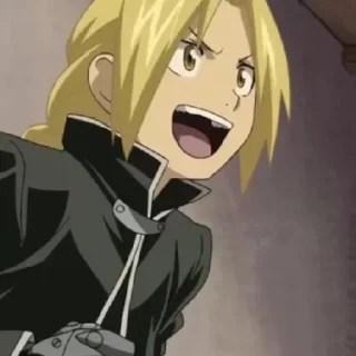 🦾 emoji |•Edward Elric •| Telegram sticker 2 of 60