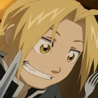 🦾 emoji |•Edward Elric •| Telegram sticker 22 of 60