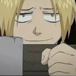 🦾 emoji |•Edward Elric •| Telegram sticker 7 of 60