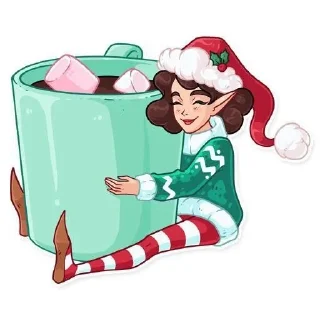 🌟 emoji Ельф Telegram sticker 20 of 38