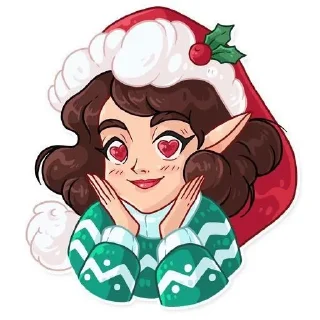 🌟 emoji Ельф Telegram sticker 10 of 38