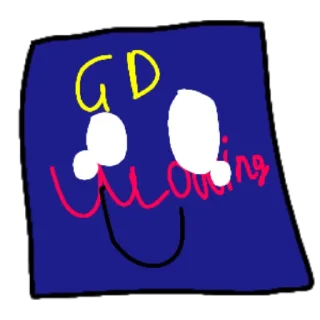 👍 emoji Gd modding country balls Telegram sticker 2 of 7