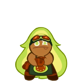 🥑 emoji Avocado Cookie! Telegram sticker 5 of 36