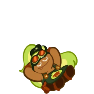 🥑 emoji Avocado Cookie! Telegram sticker 8 of 36