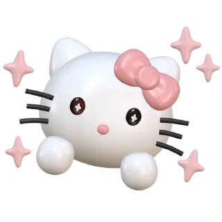 Sticker from hello kitty 🎀 @xkysluv