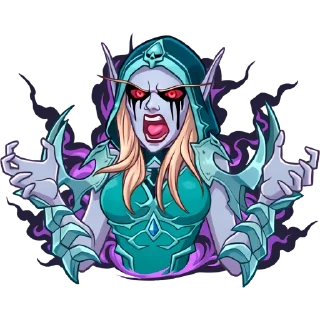 😡 emoji WoW Telegram sticker 22 of 24