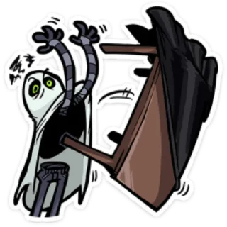 👍 emoji Полтергейст Спуки by @cyxapuk_777rt Telegram sticker 5 of 45