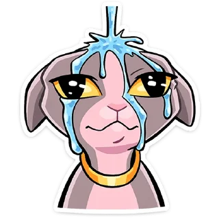 💦 emoji Клео 2.0 :: @stickroom Telegram sticker 9 of 48