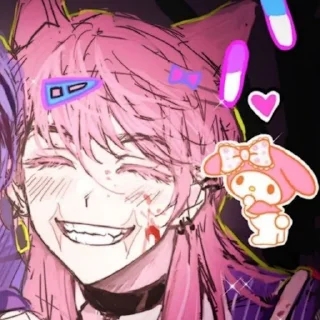 😁 emoji Санзу Telegram sticker 9 of 120