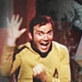 🤚 emoji Star Trek TOS Telegram sticker 8 of 21